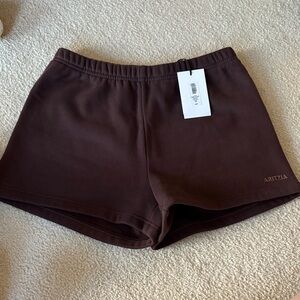 Perfect high-waisted mini shorts